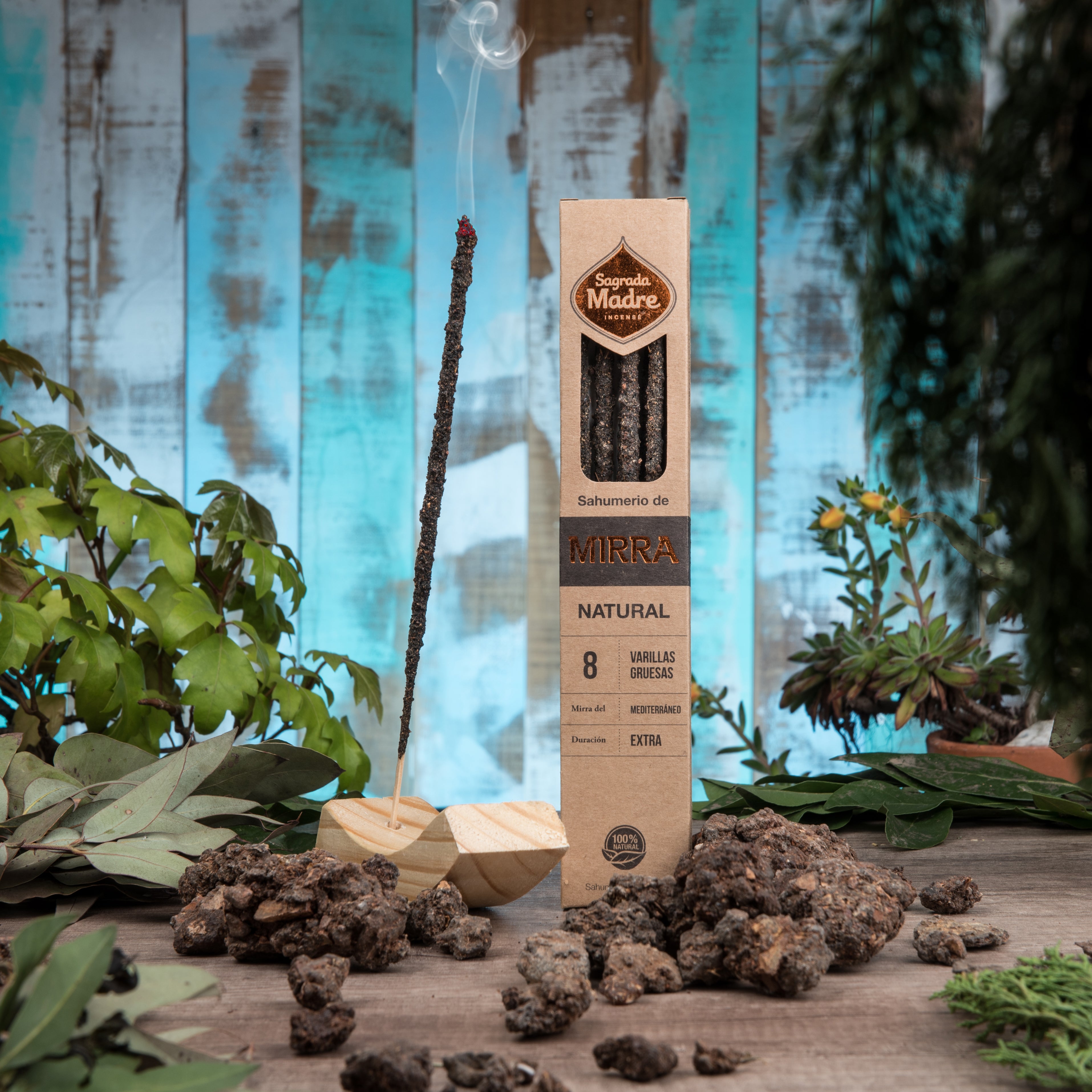 Sagrada Madre - Natural - Myrrhe - Räucherstäbchen