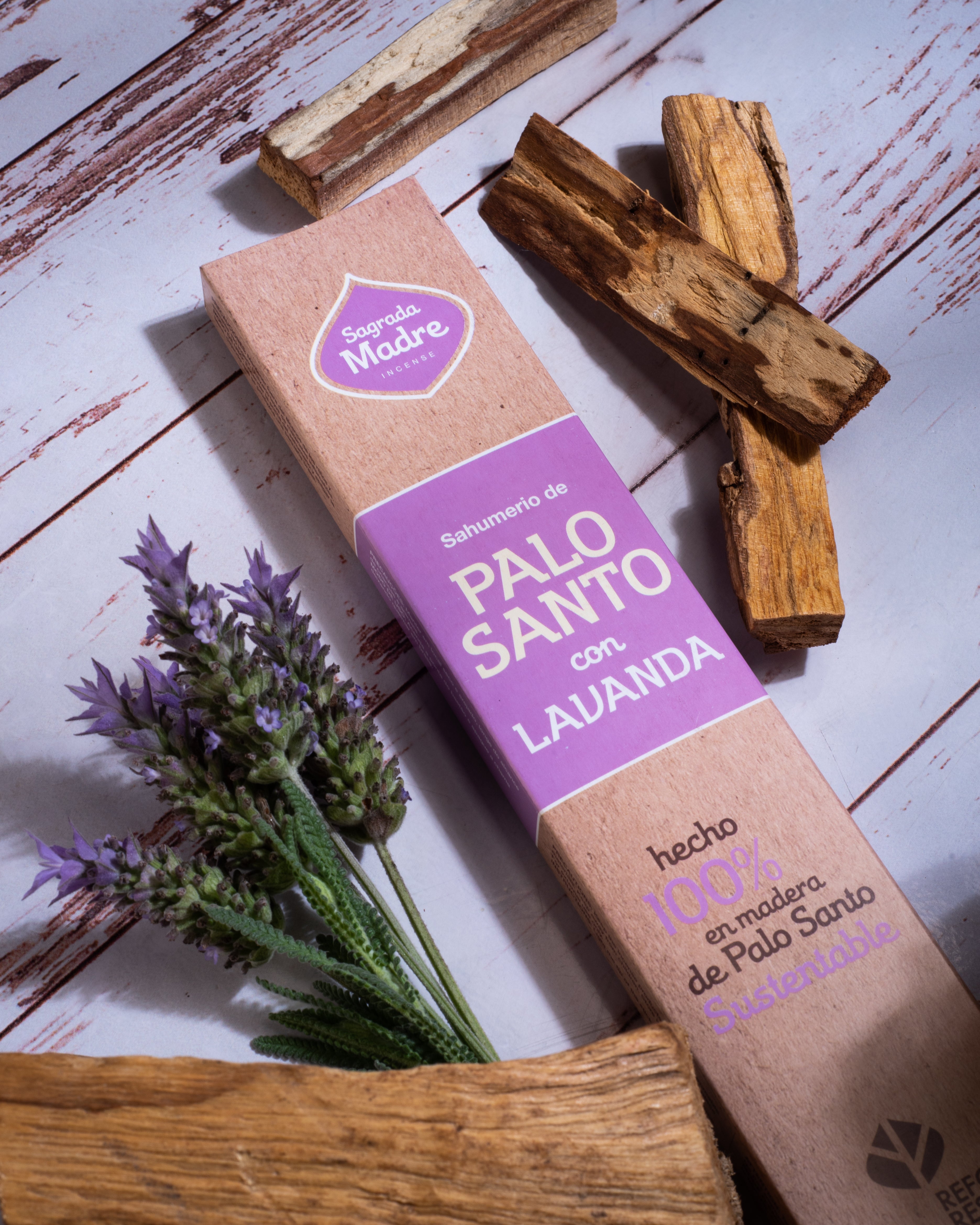 Sagrada Madre - Palo Santo - Lavandel - Räucherstäbchen
