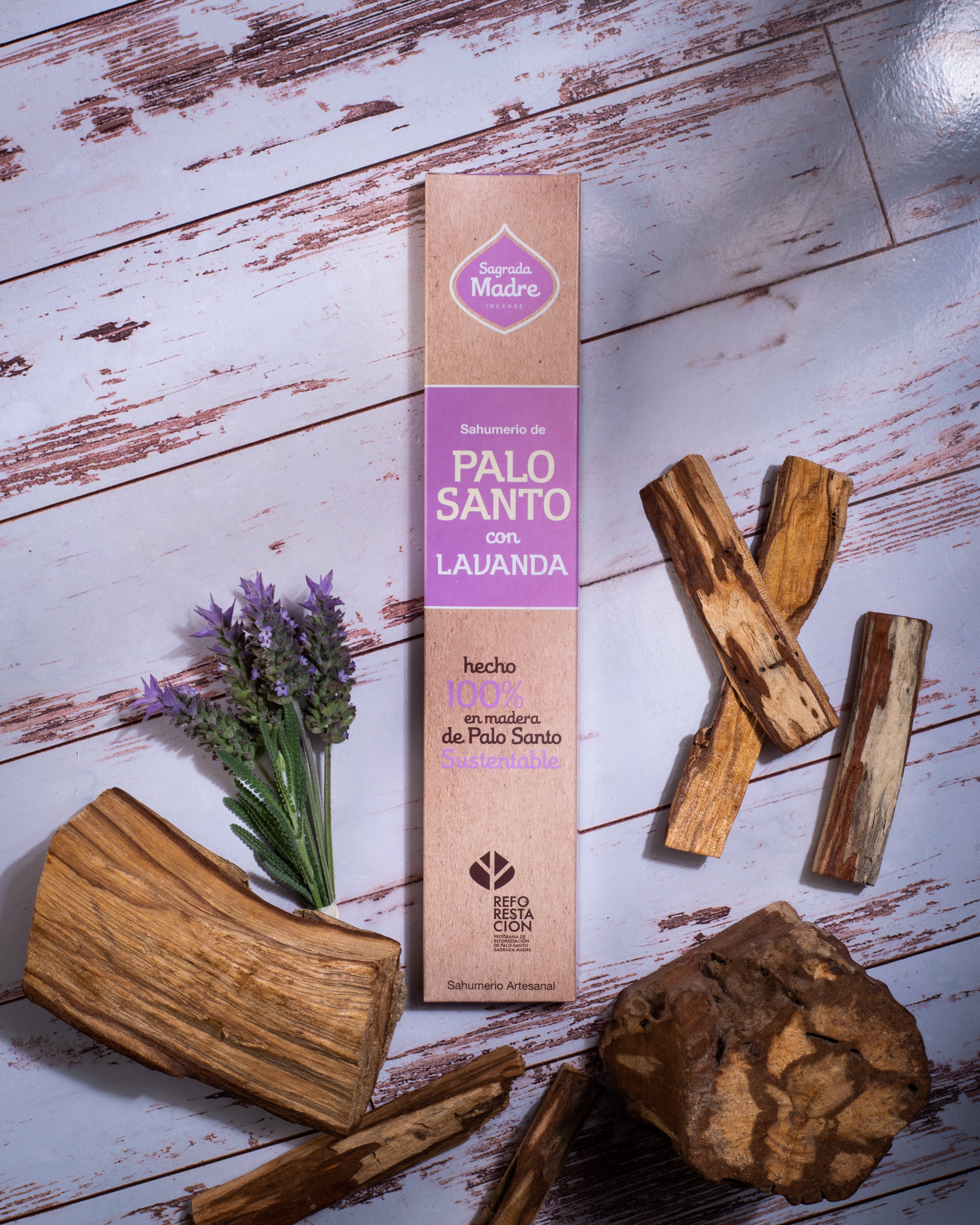 Sagrada Madre - Palo Santo - Lavandel - Räucherstäbchen