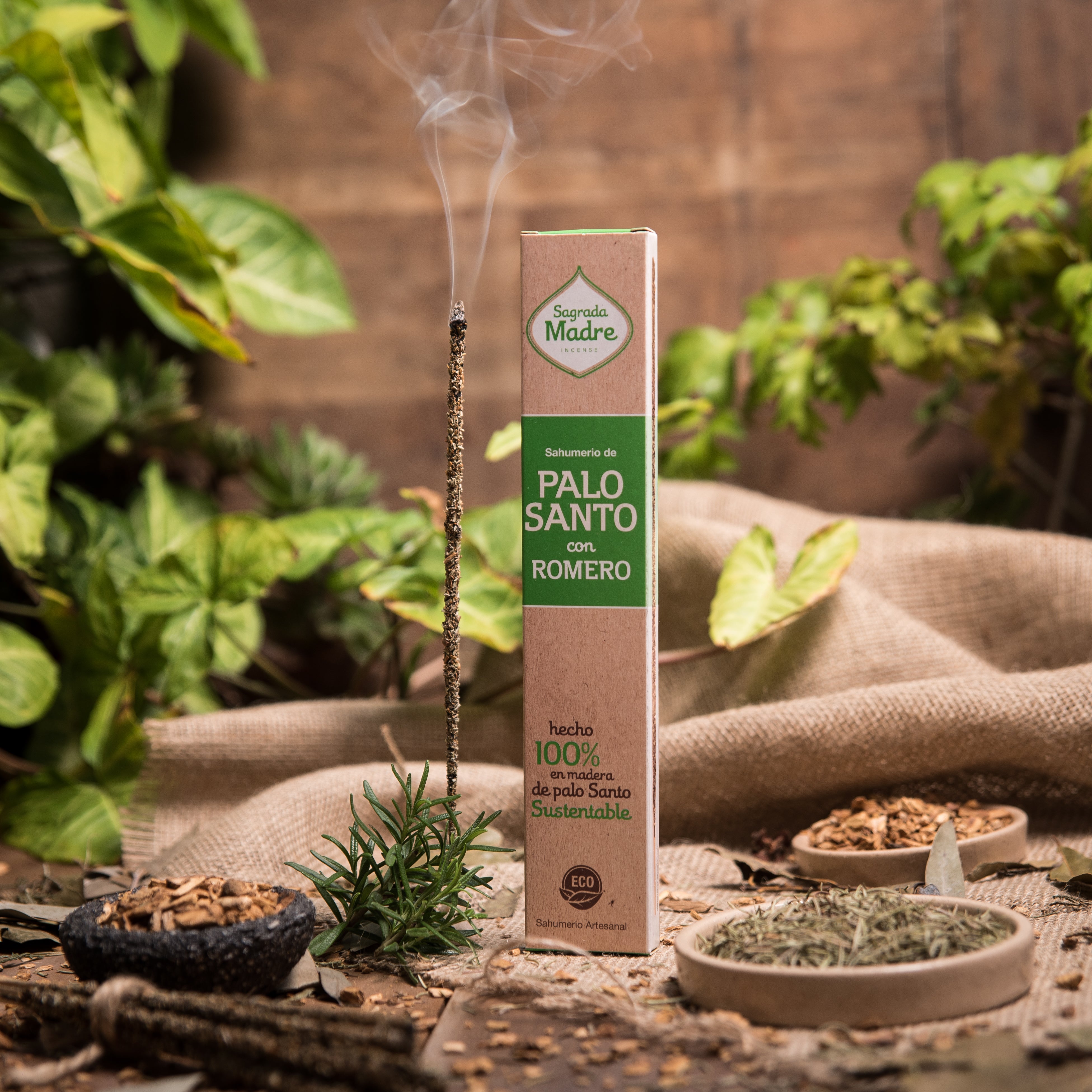 Sagrada Madre - Palo Santo - Rosmarin - Räucherstäbchen