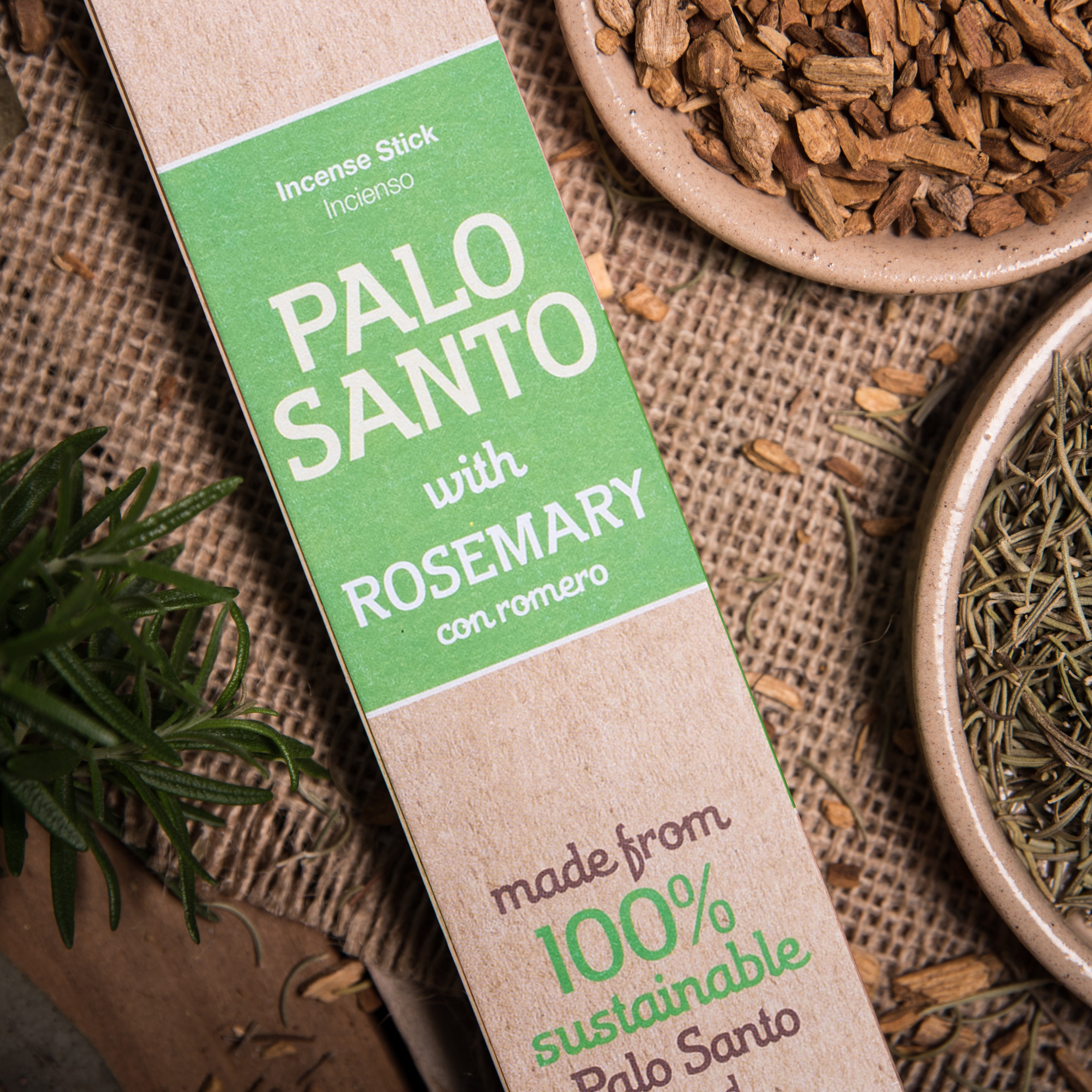 Sagrada Madre - Palo Santo - Rosmarin - Räucherstäbchen