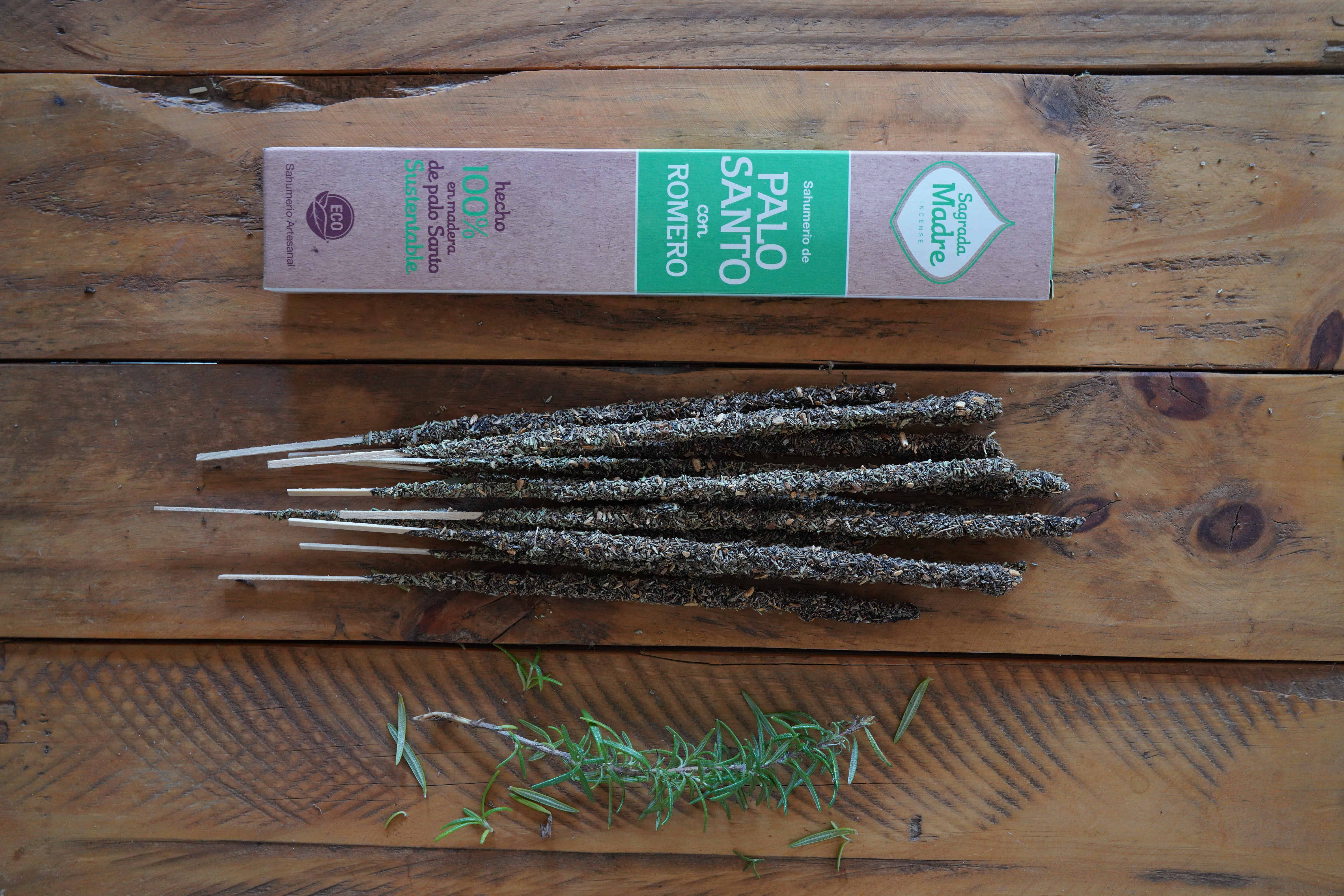 Sagrada Madre - Palo Santo - Rosmarin - Räucherstäbchen
