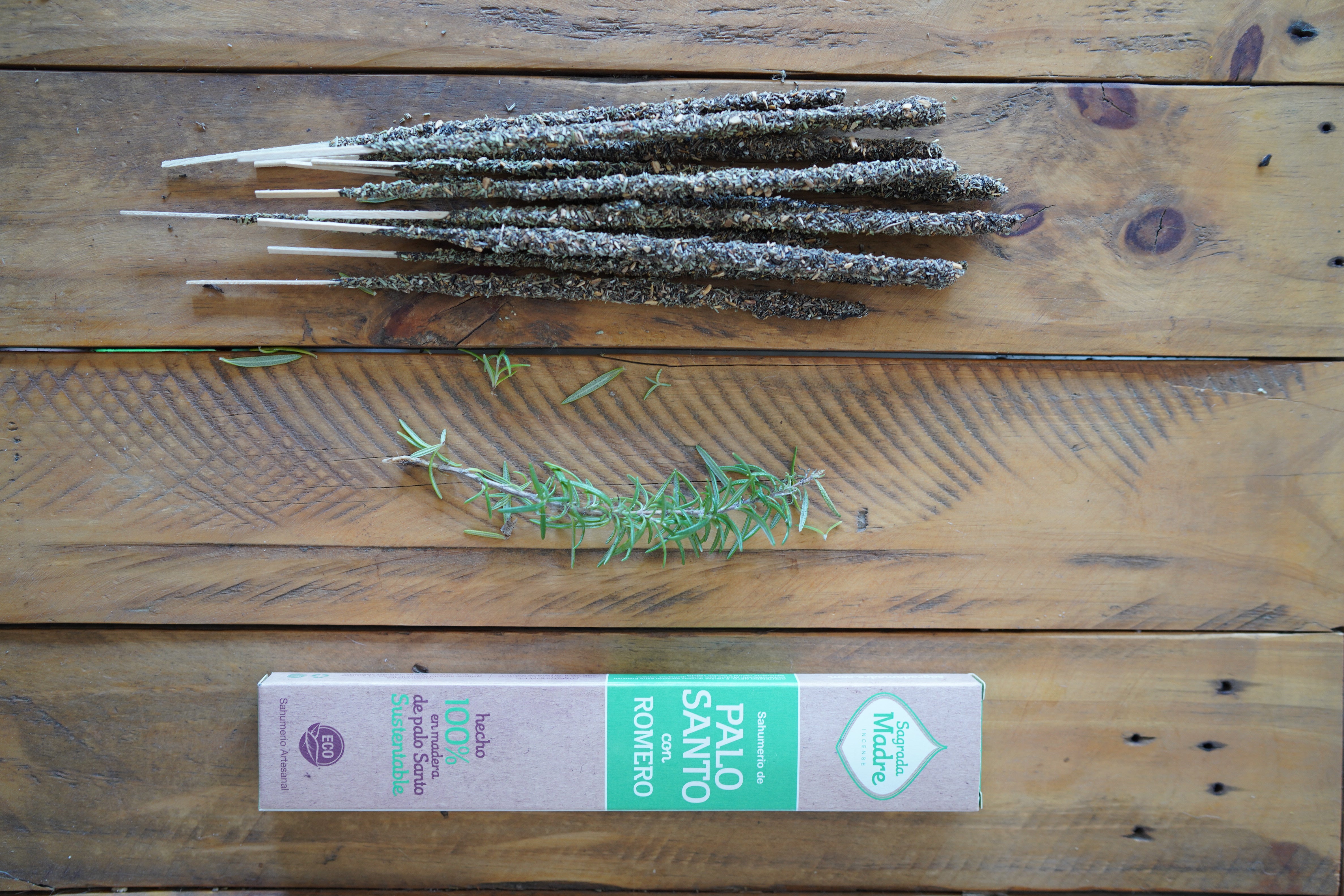 Sagrada Madre - Palo Santo - Rosmarin - Räucherstäbchen