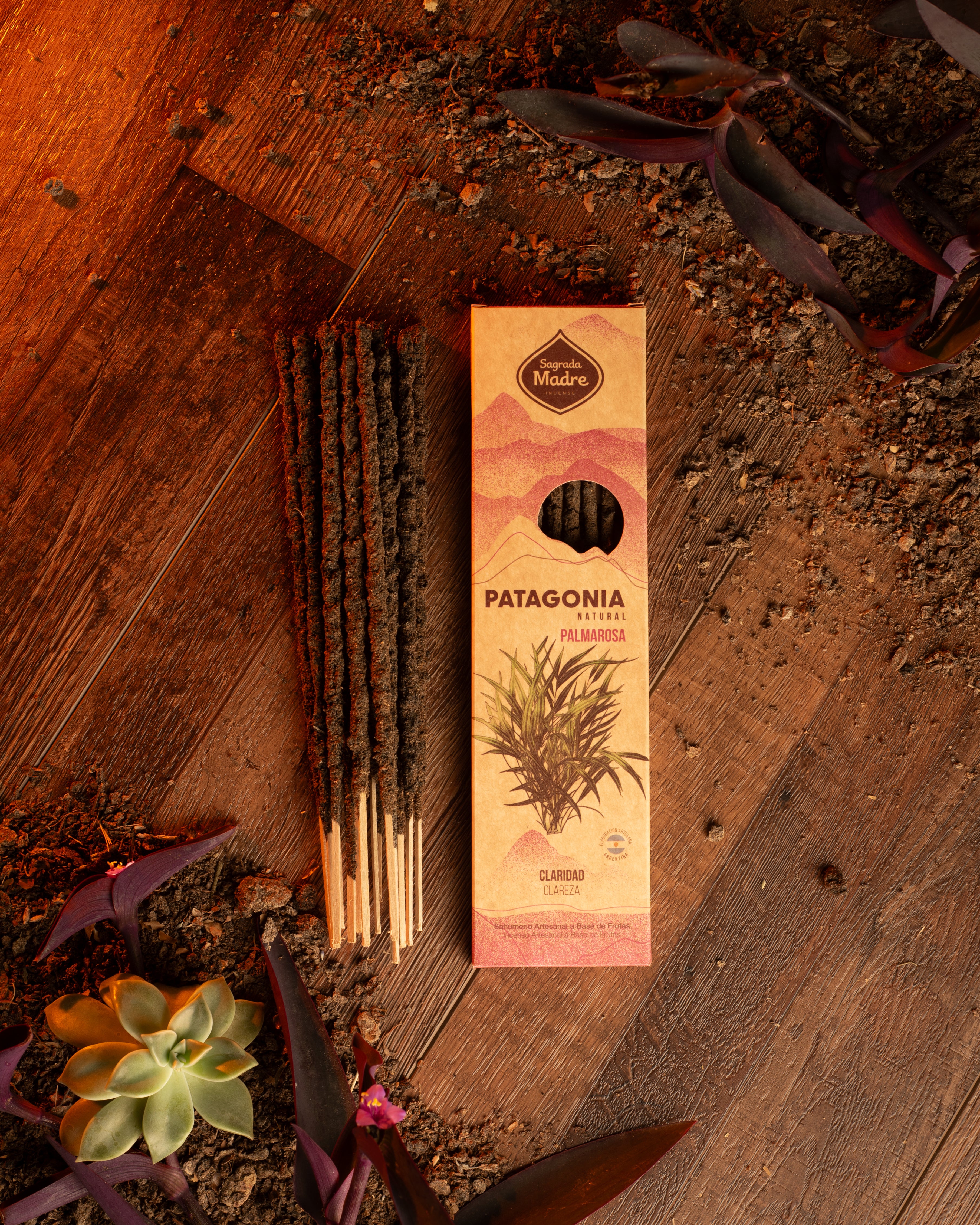 Sagrada Madre - Patagonia - Palmarosa - Räucherstäbchen