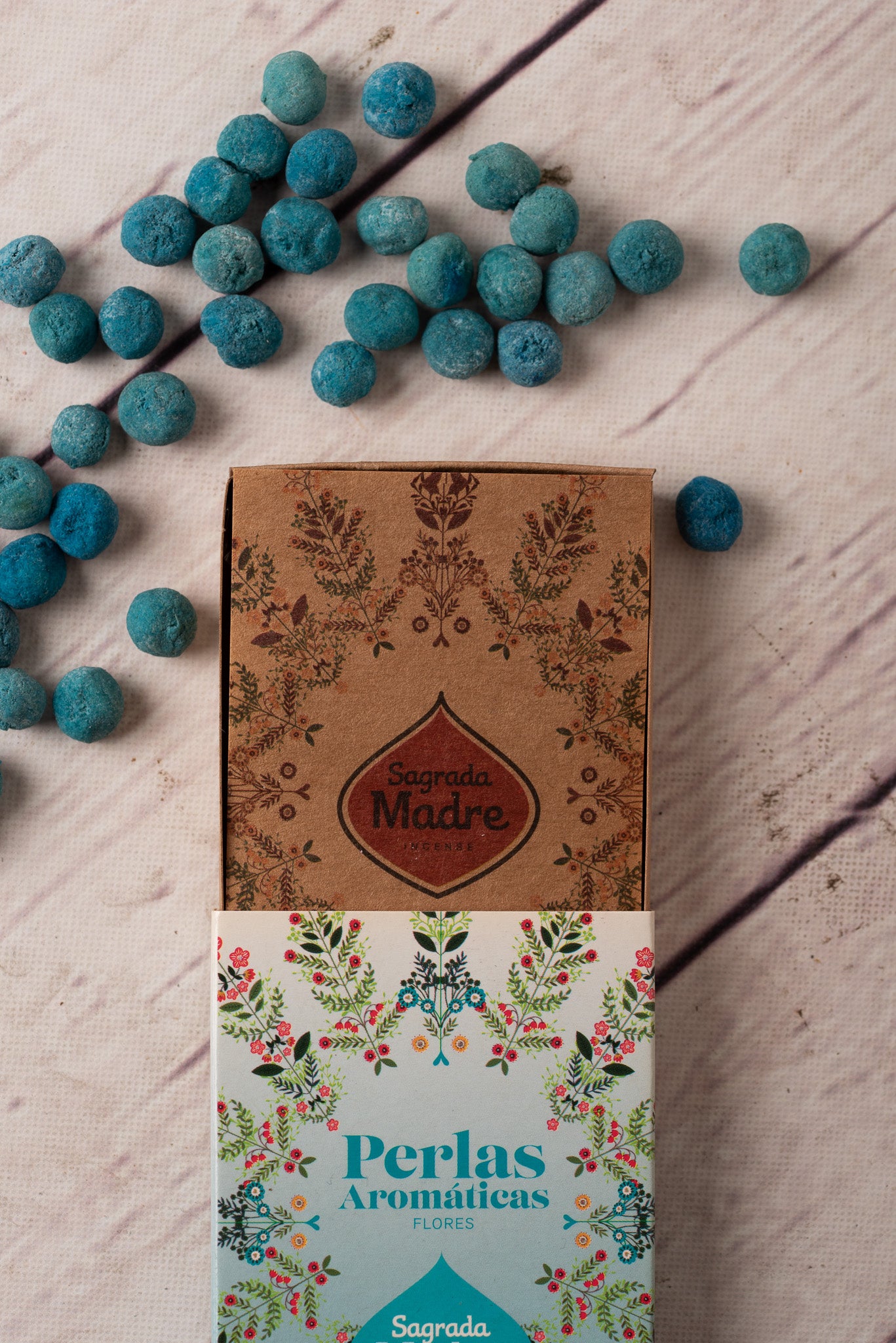 Sagrada Madre - Perlas Aromáticas - Blumen - Duftperlen 40 Stk.