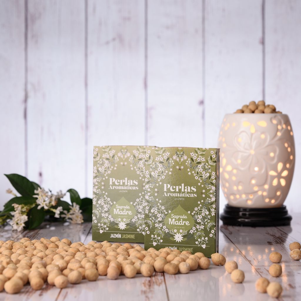 Sagrada Madre - Perlas Aromáticas - Jasmin - Duftperlen 40 Stk.
