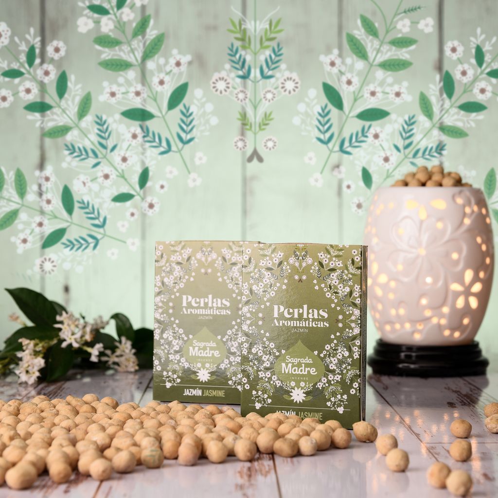 Sagrada Madre - Perlas Aromáticas - Jasmin - Duftperlen 40 Stk.