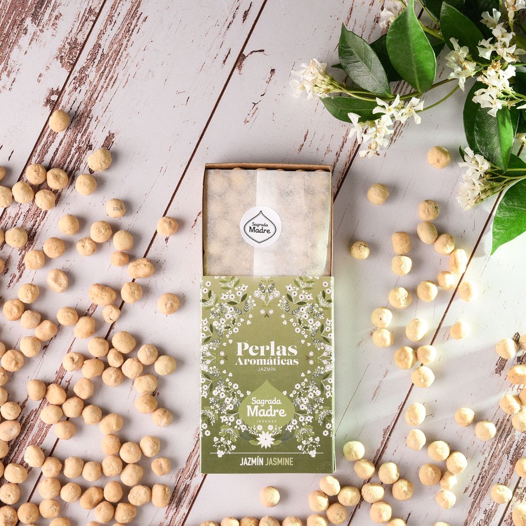 Sagrada Madre - Perlas Aromáticas - Jasmin - Duftperlen 40 Stk.