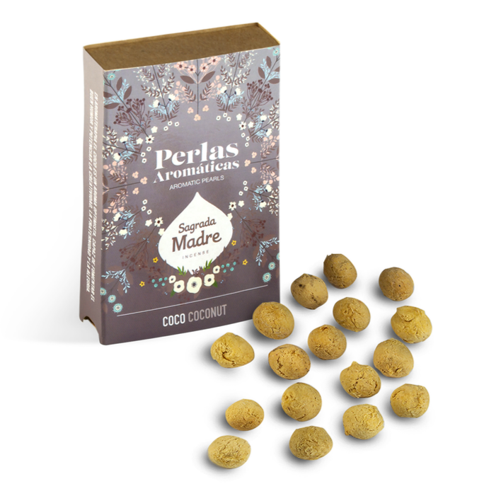 Sagrada Madre - Perlas Aromáticas - Kokosnuss - Duftperlen 40 Stk.