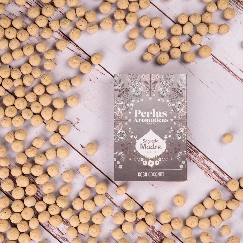 Sagrada Madre - Perlas Aromáticas - Kokosnuss - Duftperlen 40 Stk.
