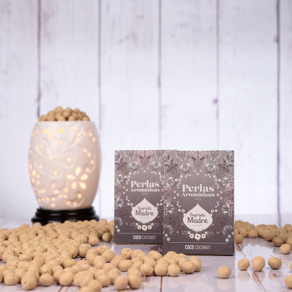 Sagrada Madre - Perlas Aromáticas - Kokosnuss - Duftperlen 40 Stk.