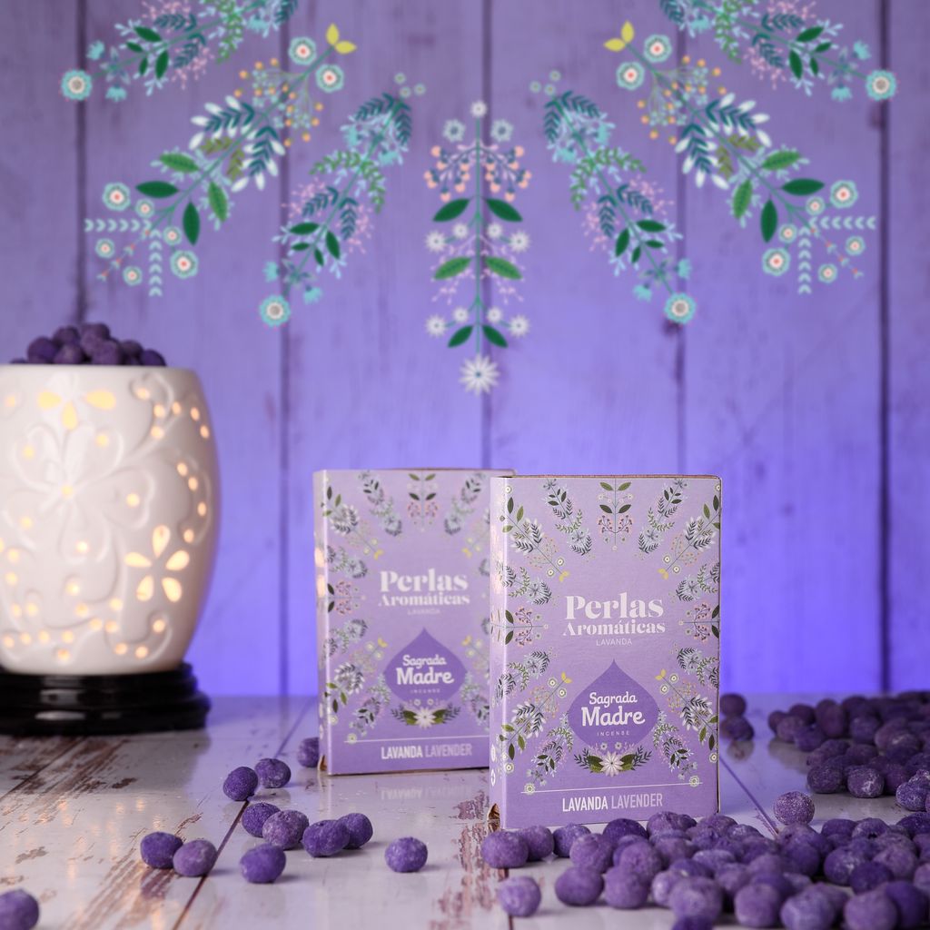 Sagrada Madre - Perlas Aromáticas - Lavendel - Duftperlen 40 Stk.