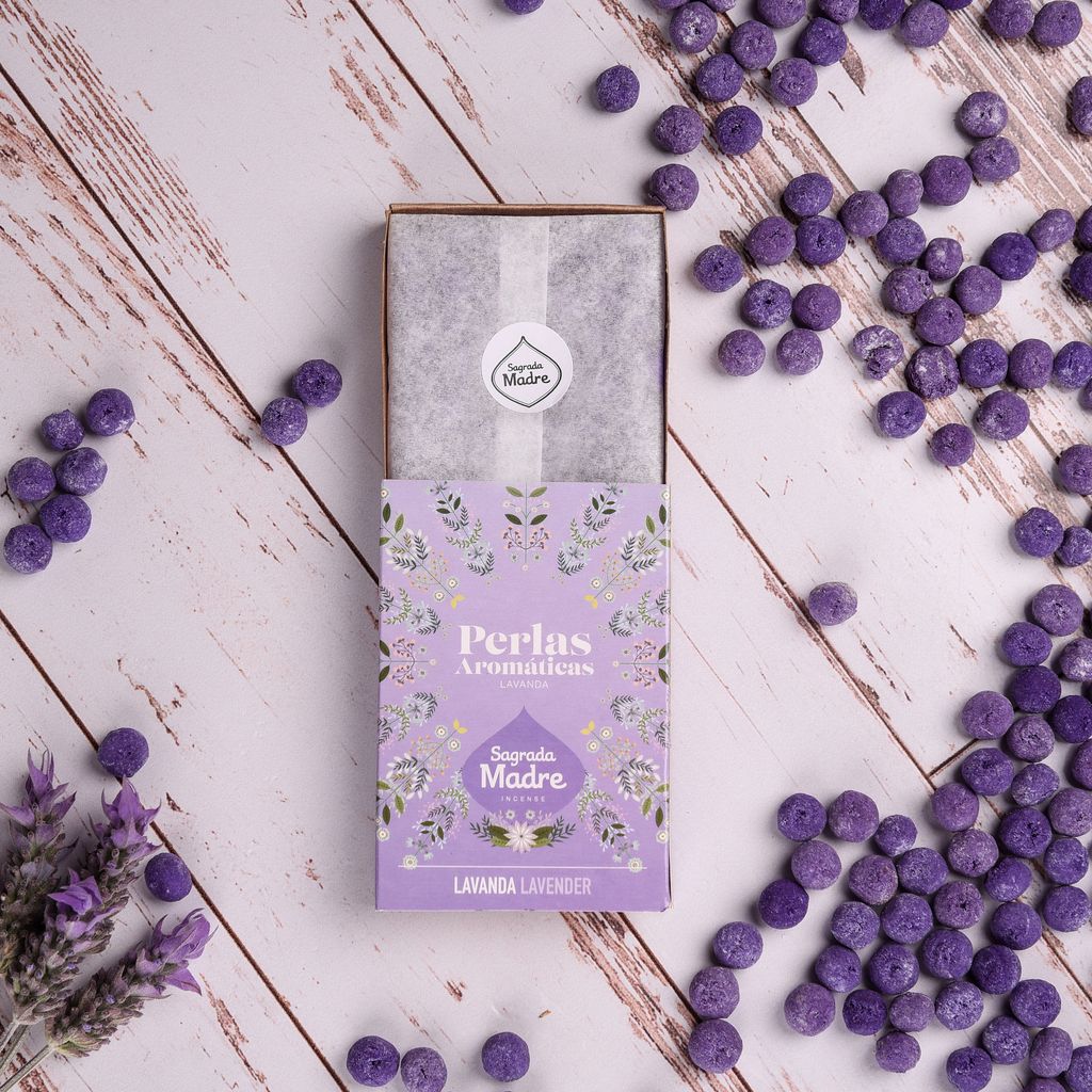 Sagrada Madre - Perlas Aromáticas - Lavendel - Duftperlen 40 Stk.