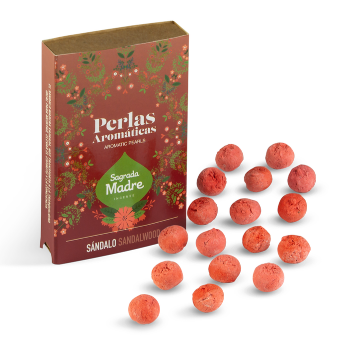 Sagrada Madre - Perlas Aromáticas - Sandelholz - Duftperlen 40 Stk.