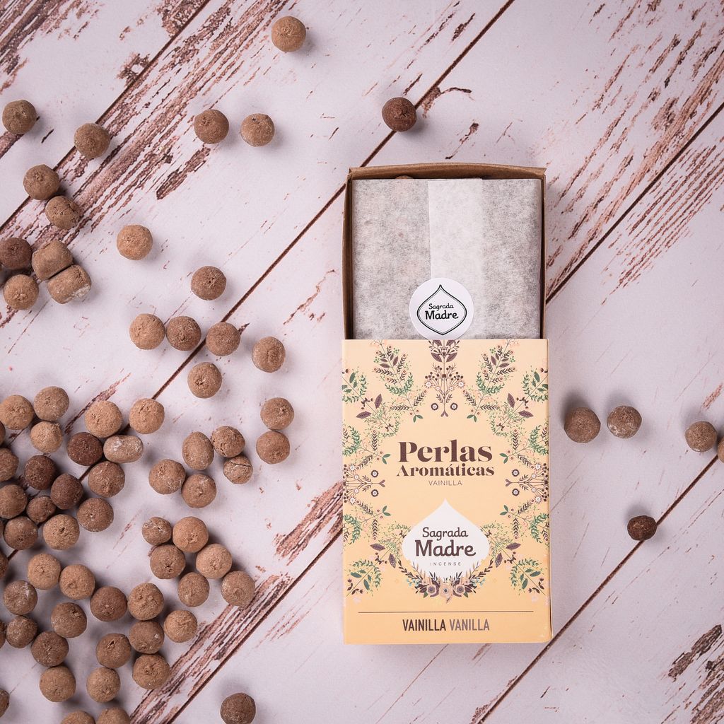 Sagrada Madre - Perlas Aromáticas - Vanille - Duftperlen 40 Stk.