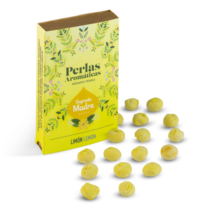 Sagrada Madre - Perlas Aromáticas - Zitrone - Duftperlen 40 Stk.