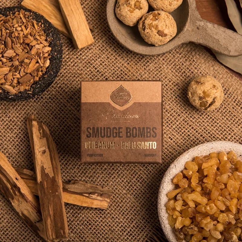 Sagrada Madre - Premium Smudge Bomb - Olibanum & Palo Santo ca. 65 g