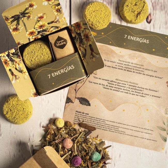 Sagrada Madre - Sacred Smoke Kit - 7 Energien - Räucherset