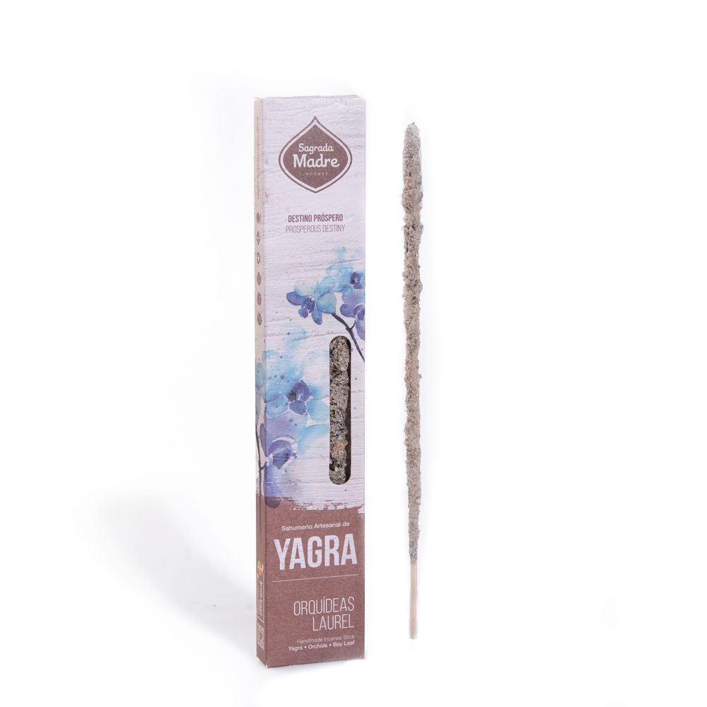 Sagrada Madre - Yagra - Orchideen & Lorbeer - Räucherstäbchen ca. 20 g