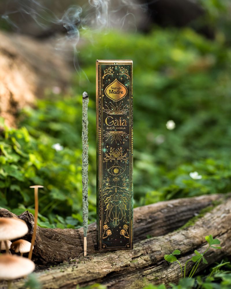 Sagrada Madre – Blend Masala - Gaia - Räucherstäbchen - 8 Stk.