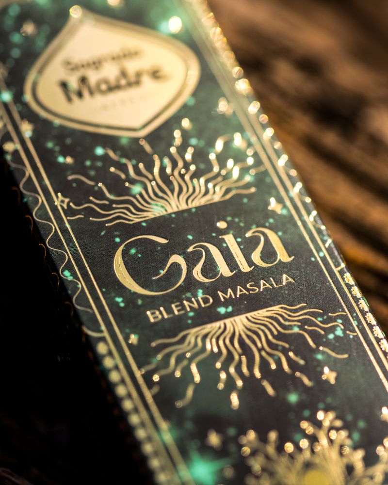 Sagrada Madre – Blend Masala - Gaia - Räucherstäbchen - 8 Stk.