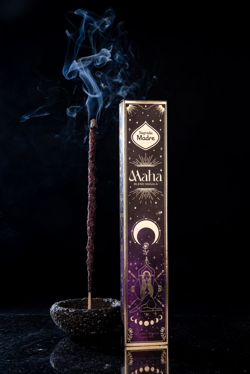 Sagrada Madre – Blend Masala - Maha - Räucherstäbchen - 8 Stk.