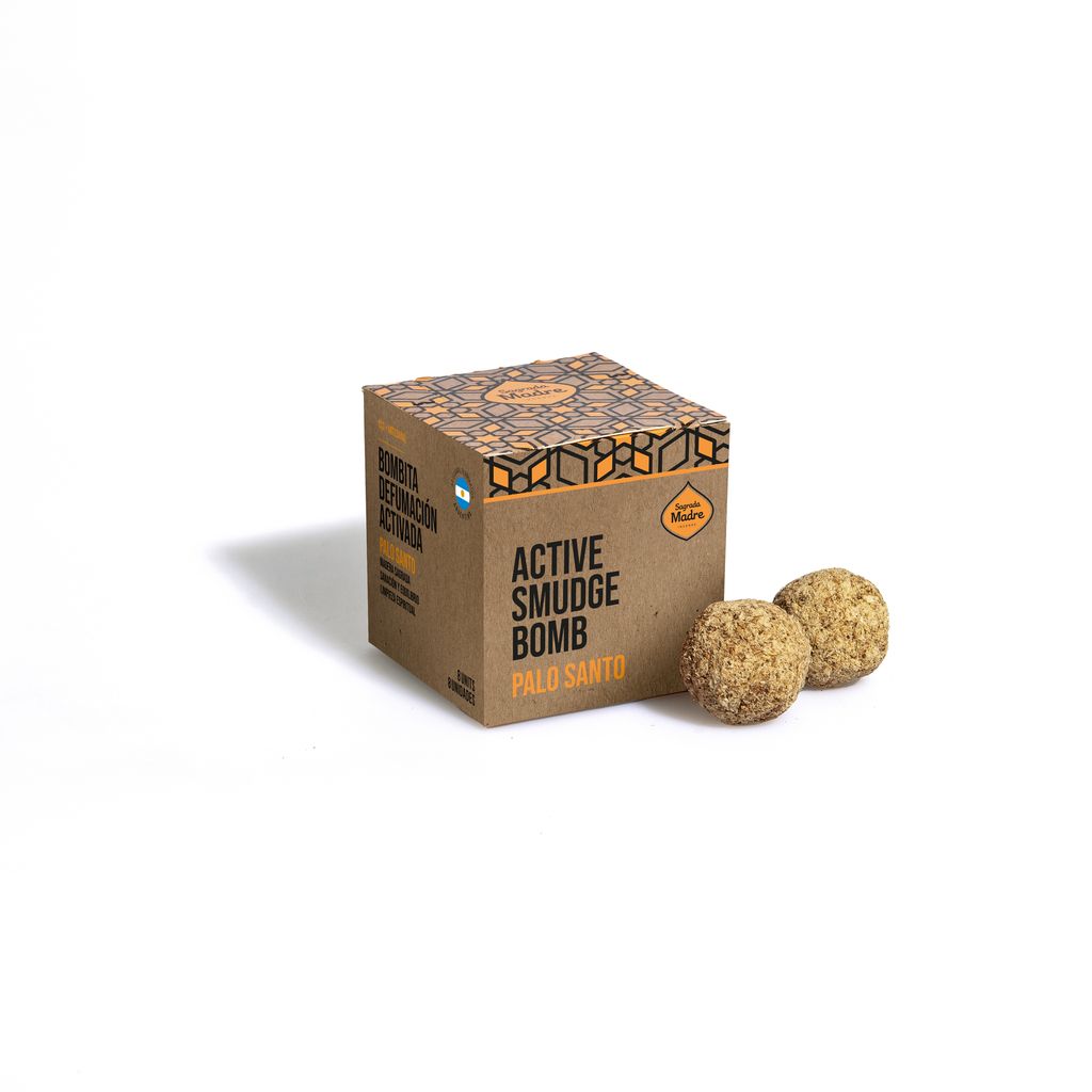 Sagrada Madre – Bombitas - Aktiv Räucherkugeln - Palo Santo – 8 Stk.