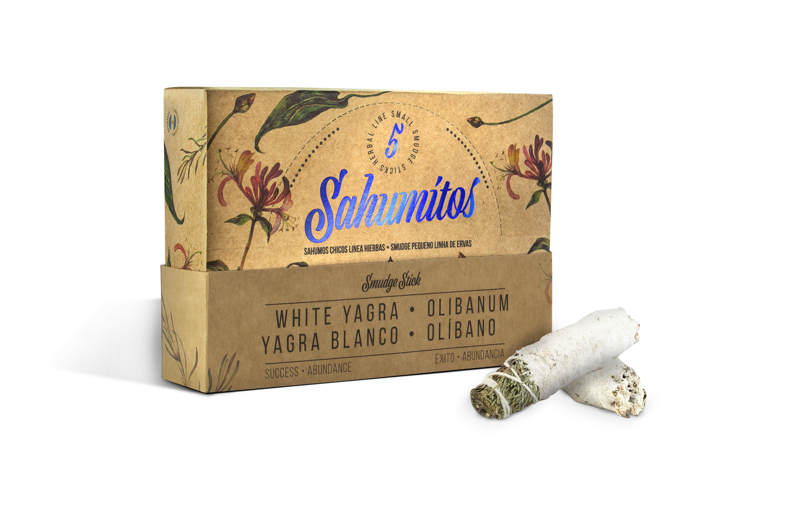 Sagrada Madre – Sahumito - Blanco Yagra (Erfolg & Fülle) - 5 Stk.