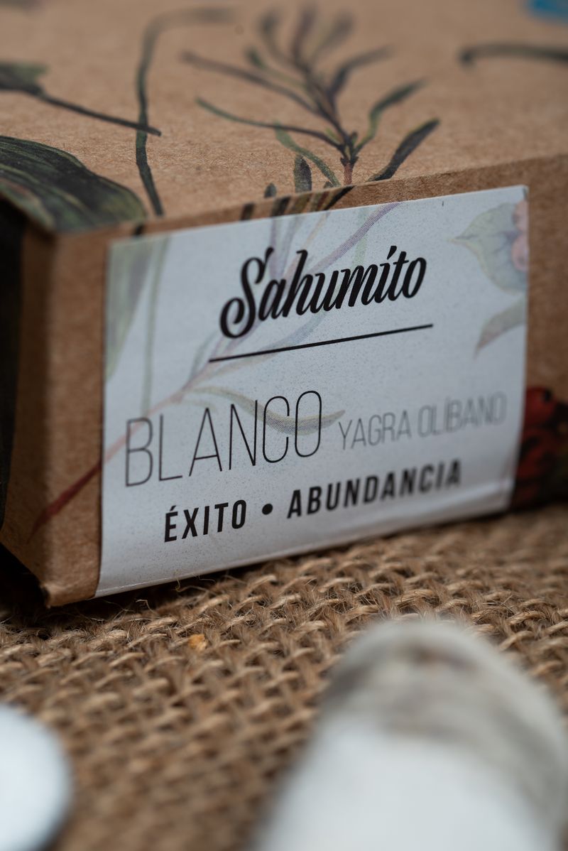 Sagrada Madre – Sahumito - Blanco Yagra (Erfolg & Fülle) - 5 Stk.