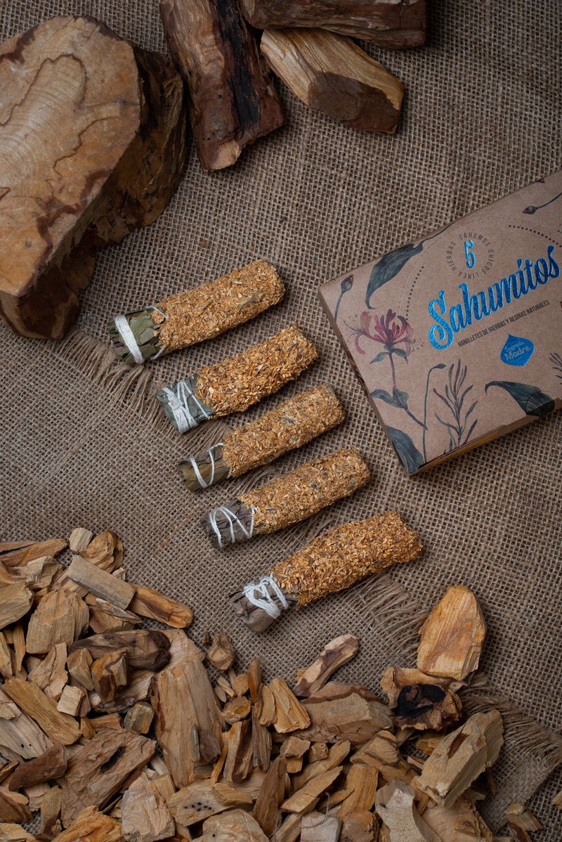 Sagrada Madre – Sahumito - Palo Santo (Spirituelle Reinigung) - 5 Stk.
