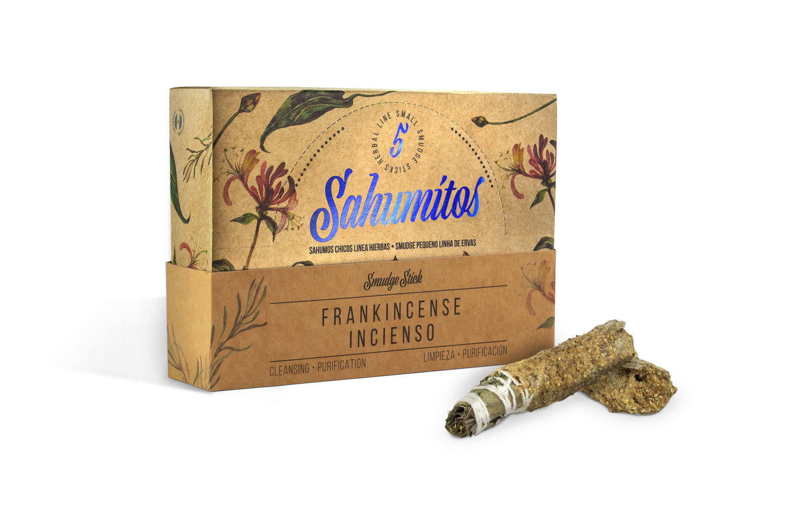 Sagrada Madre – Sahumito - Weihrauch (Reinigung • Schutz) - 5 Stk.