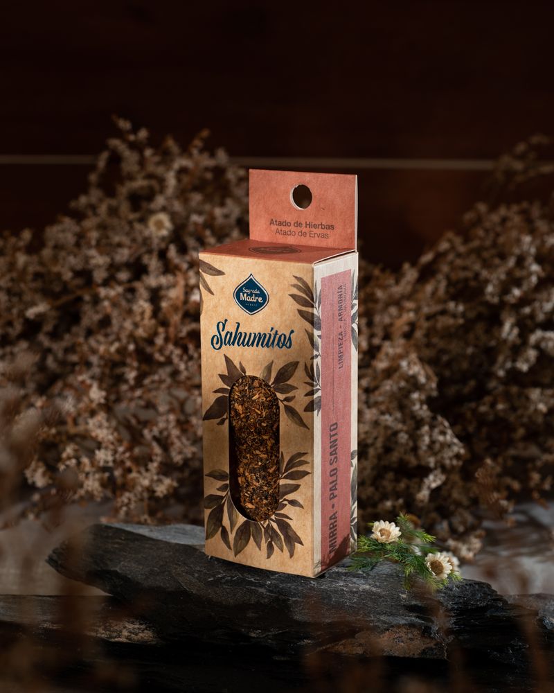 Sagrada Madre – Sahumito Myrrhe & Palo Santo (Reinigung • Harmonie)