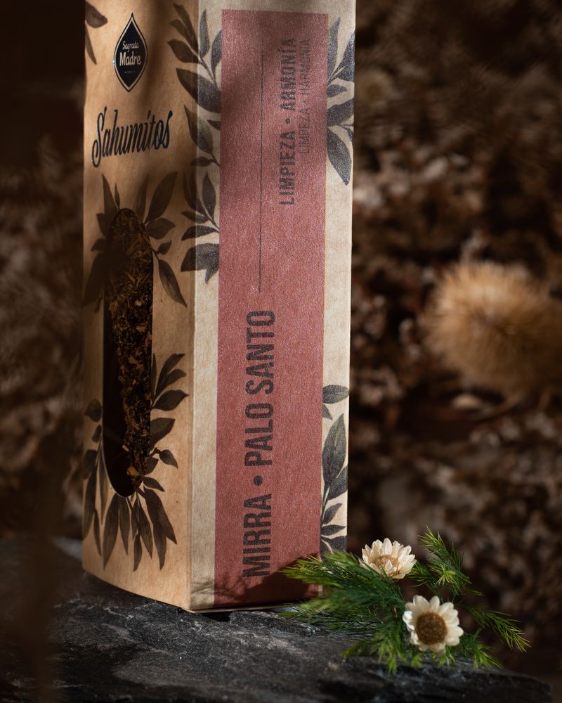 Sagrada Madre – Sahumito Myrrhe & Palo Santo (Reinigung • Harmonie)