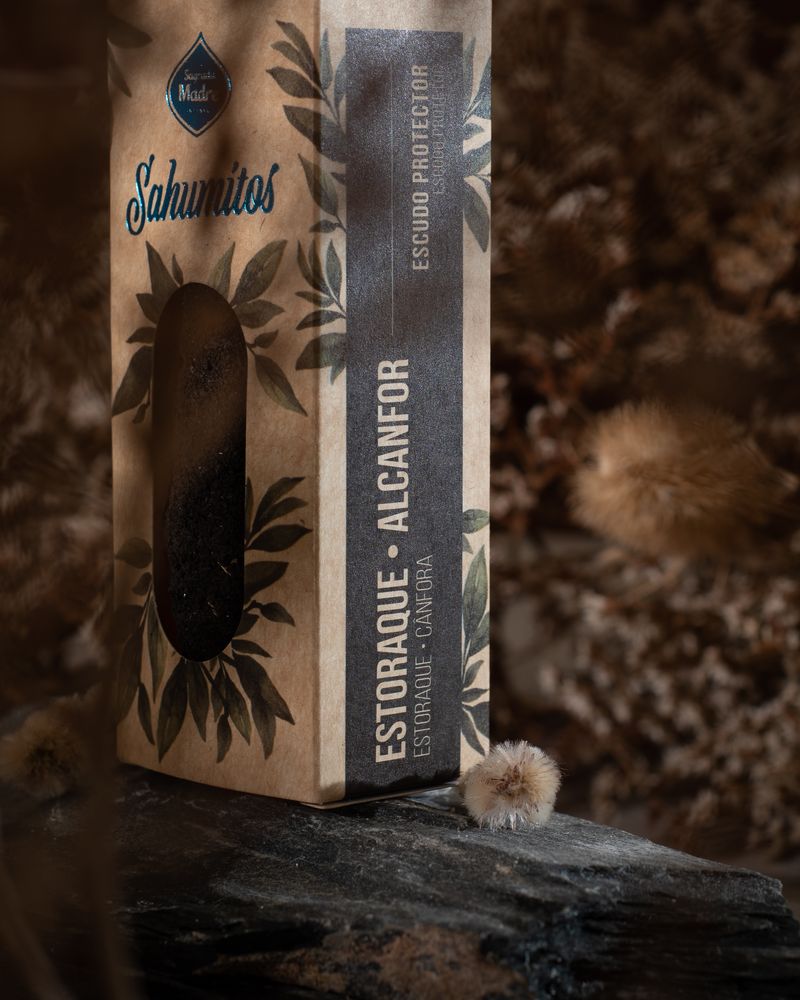 Sagrada Madre – Sahumito Styrax & Kampfer (Schutzschild • Beschützer)