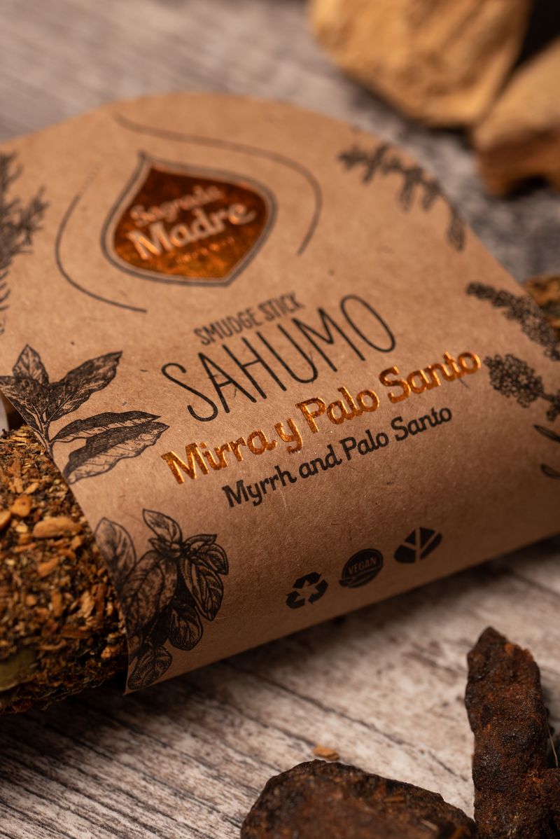 Sagrada Madre – Sahúmo Myrrhe & Palo Santo (Reinigung & Harmonie)