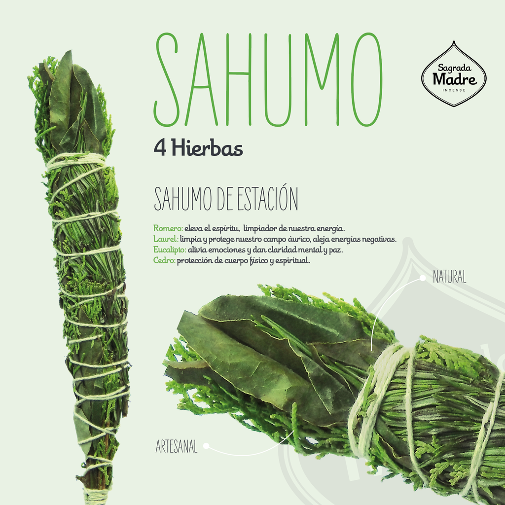 Sagrada Madre – Sahumo de Hierbas de Estación (Saisonkräuter)