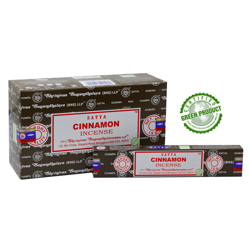 Satya - Cinnamon (Zimt) - Räucherstäbchen 15 g