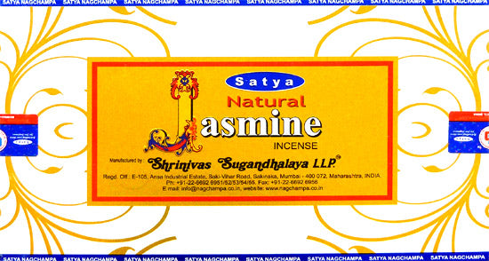 Satya - Natural - Jasmine - Räucherstäbchen 15 g
