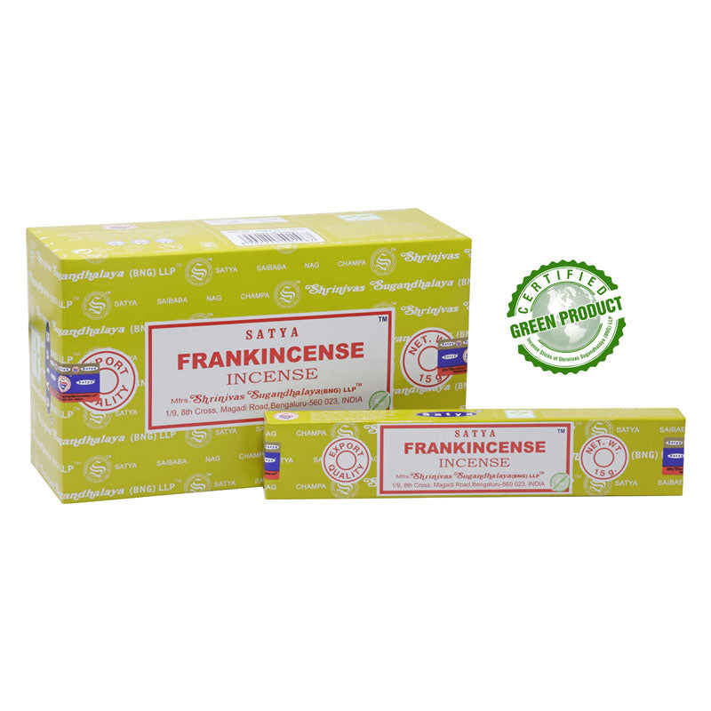 Satya Frankincense (Weihrauch) - Räucherstäbchen 15 g