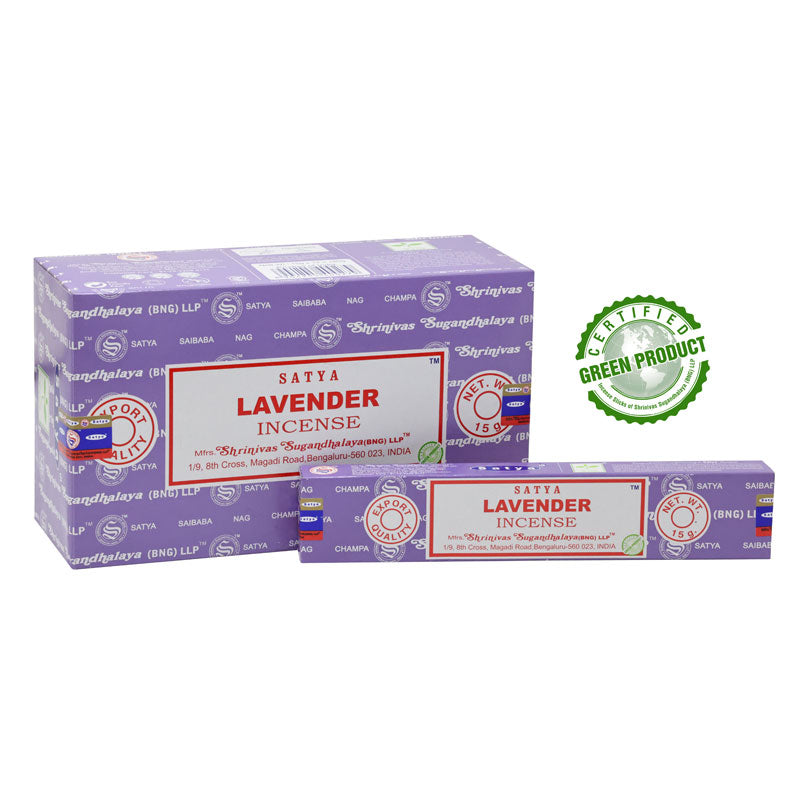 Satya Lavender (Lavendel) - Räucherstäbchen 15 g