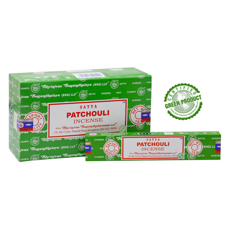 Satya Patchouli - Räucherstäbchen 15 g