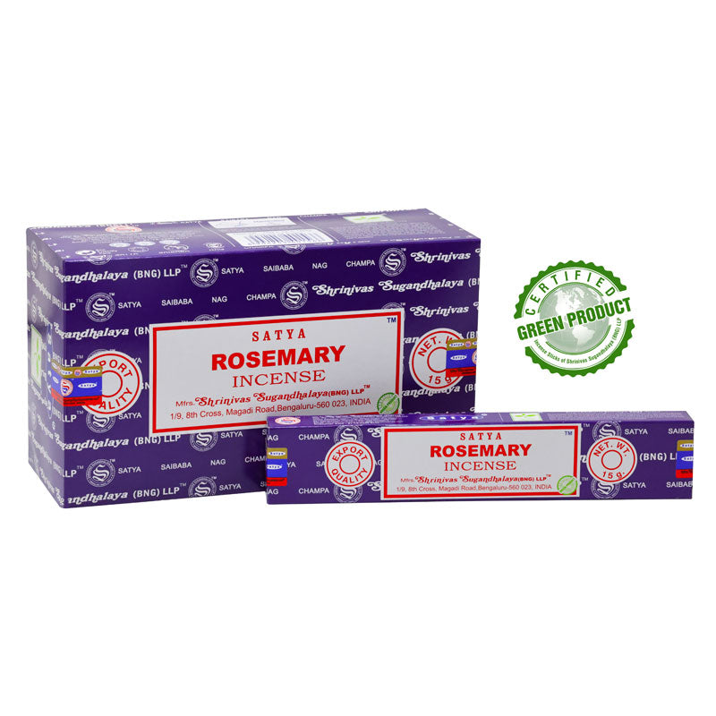 Satya Rosemary (Rosmarin) - Räucherstäbchen 15 g