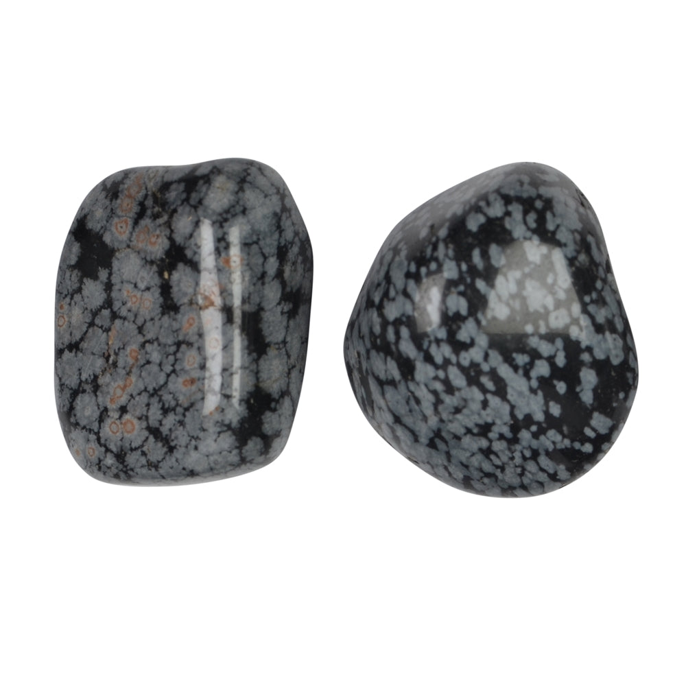 Schneeflockenobsidian - Trommelstein - Größe 2 - 3,5 cm