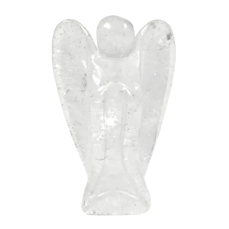 Schutzengel Bergkristall – 5 cm (klein) in Pouch mit Beileger