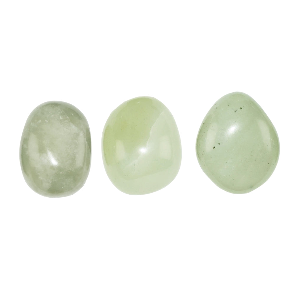 Serpentin ("China Jade") - Trommelstein - Größe 2 - 2,5 cm