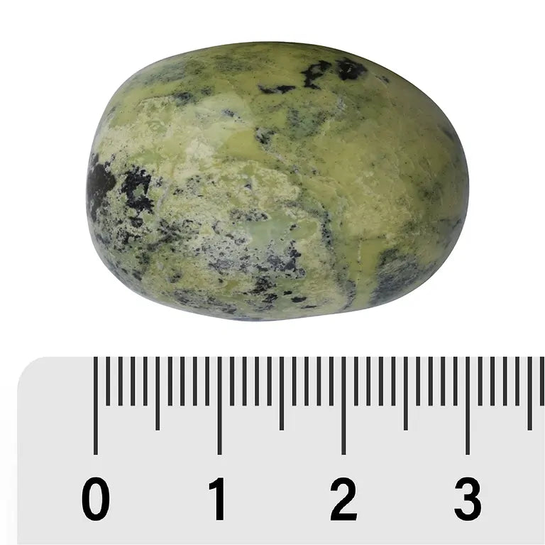 Serpentin (Chitta) - Trommelstein - Größe 2-3 cm