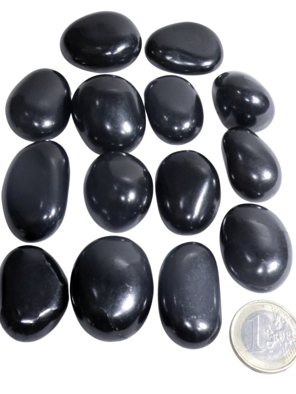 Shungit - Trommelstein - Größe 2,5-5 cm