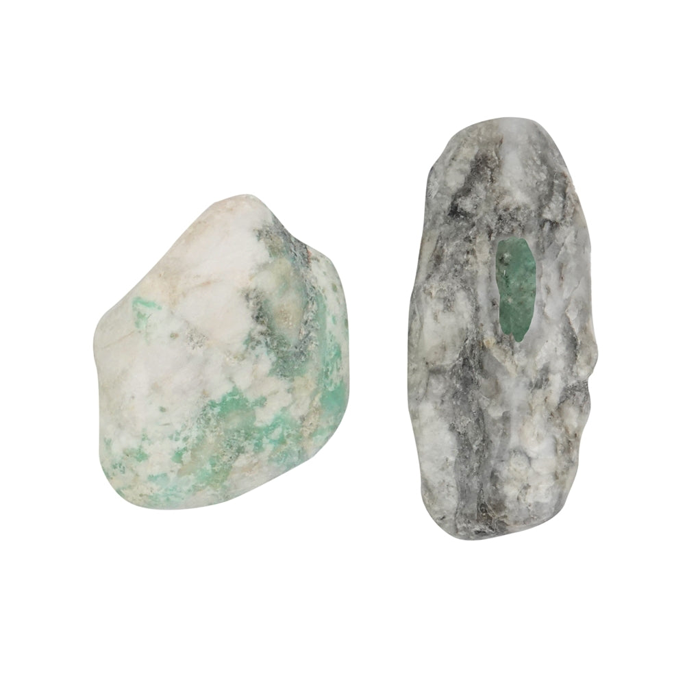 Smaragd in Matrix - Trommelstein - Größe 2 - 3,5 cm