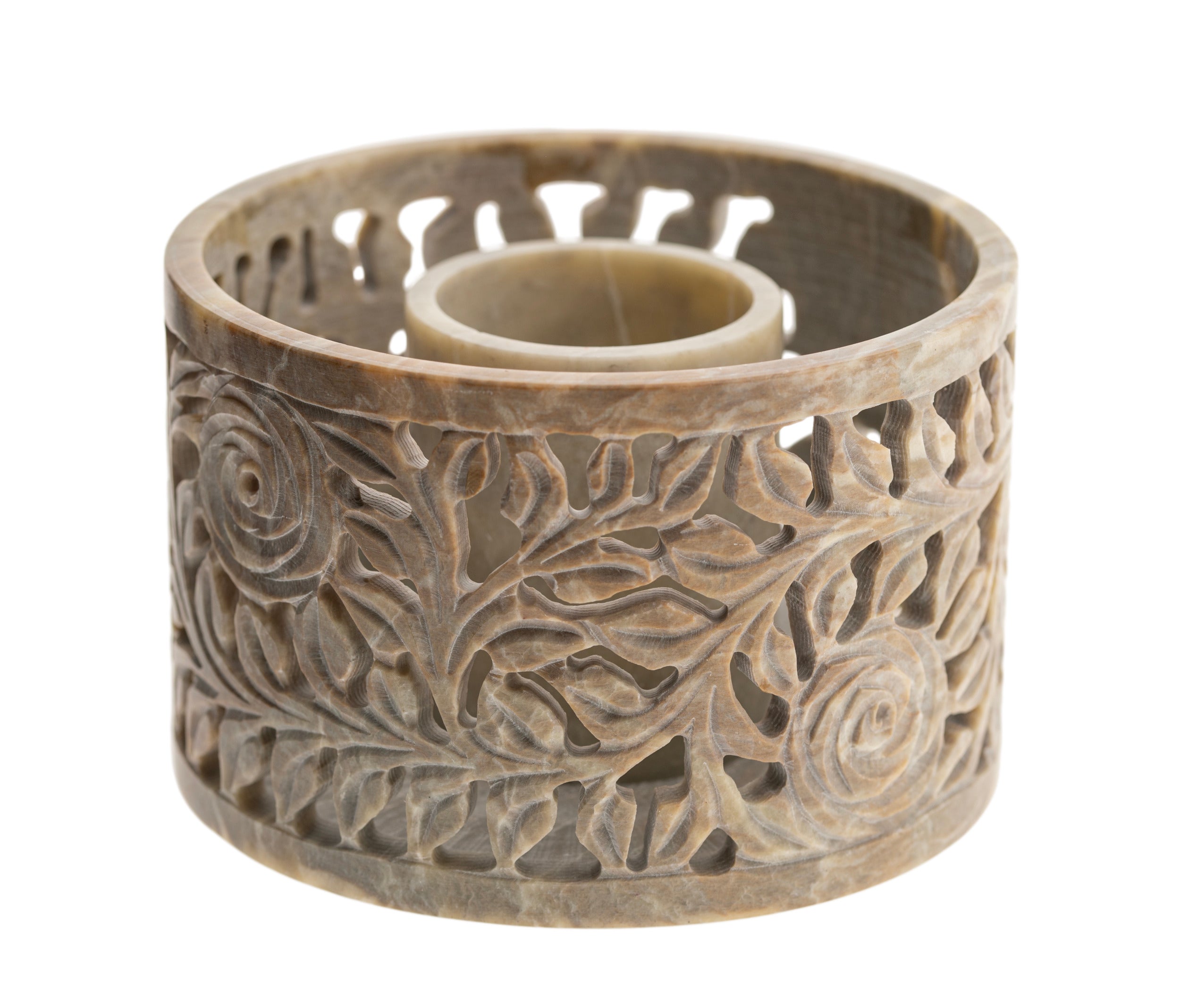 Smudge Bowl – Yara – groß – Speckstein – H 7,5 cm, Ø 11,5 cm