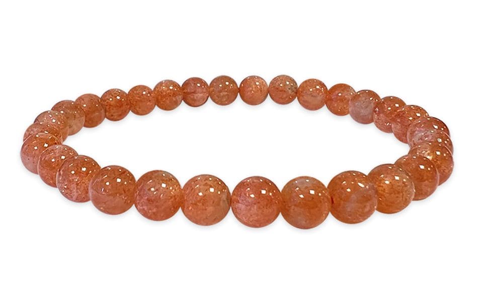 Sonnenstein - AAA Qualität - Perlenarmband 6 mm